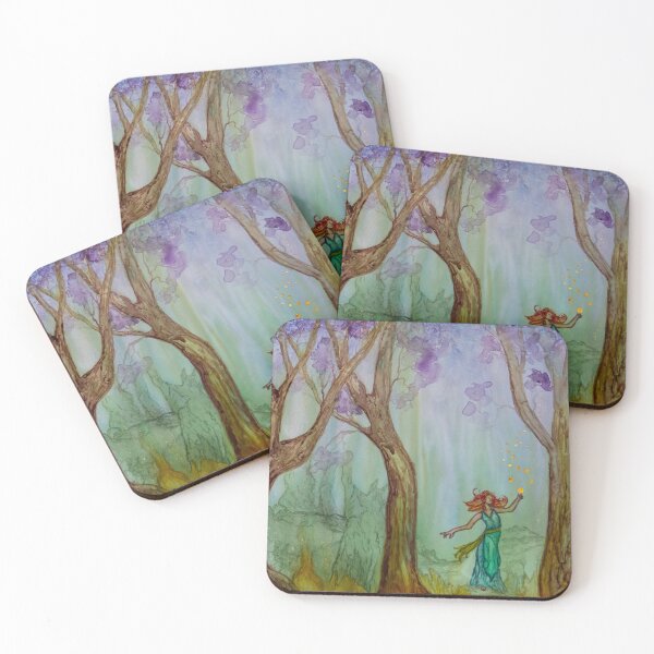 Item preview, The Golden Hour Through the Trees designed and sold by ArdentSpirits.