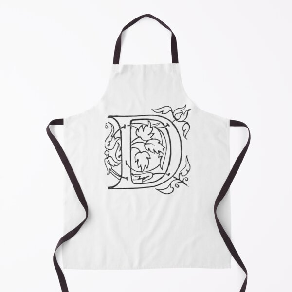 Item preview, Decorative Dropcap Typography Letter D designed and sold by HawthorneFlame.