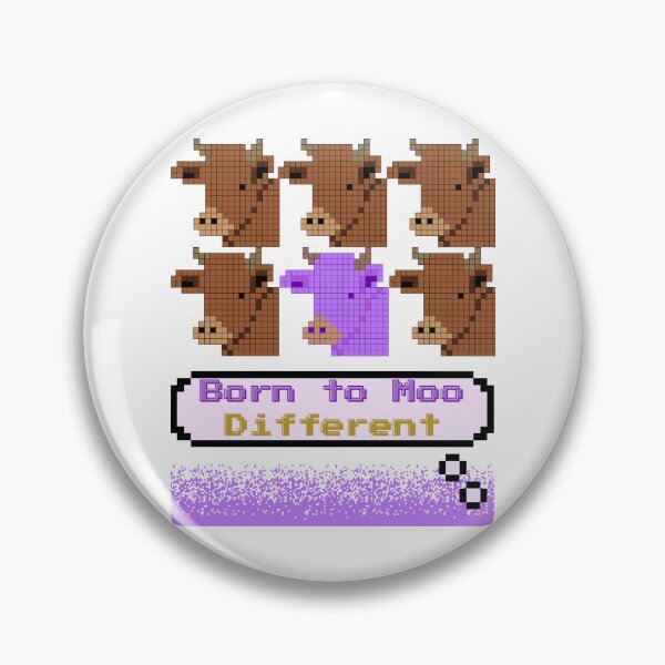 Item preview, Born to Moo Different designed and sold by E20STUDIO.