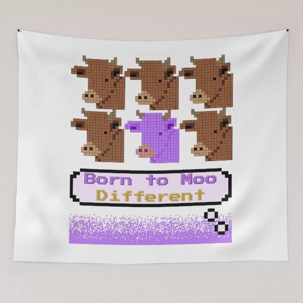 Item preview, Born to Moo Different designed and sold by E20STUDIO.
