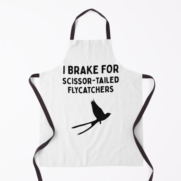 Item preview, Funny Bird Watching (I Brake For Scissor-tailed Flycatchers) / Gift for Bird Lovers, Gift for Birdwatchers & Ornithologist - Black designed and sold by SabbaticalSteve.