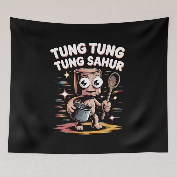 Item preview, Tung Tung Tung Sahur - The perfect funny gift for meme lovers, internet trend enthusiasts, and teens who enjoy viral, absurd style. designed and sold by ZyziowskyArt.