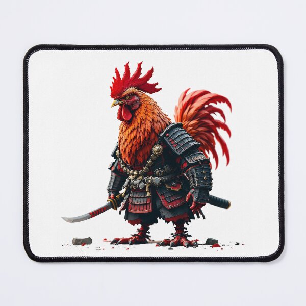 Item preview, Samurai Rooster | Funny Warrior Bird in Armor designed and sold by NovaProArt.