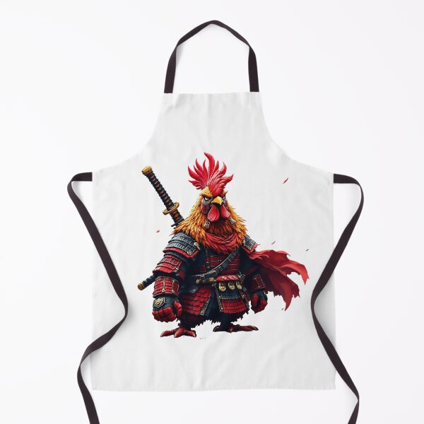 Item preview, Samurai Rooster Rage | Angry Chicken Warrior designed and sold by NovaProArt.