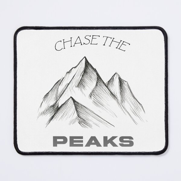 Item preview, Chase The Peaks Mountain designed and sold by prodbpats.