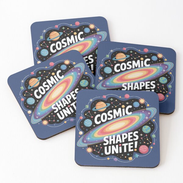 Item preview, Cosmic Shapes Unite Astronomical Planets Stars Galactic  designed and sold by SurrealArtSzysz.