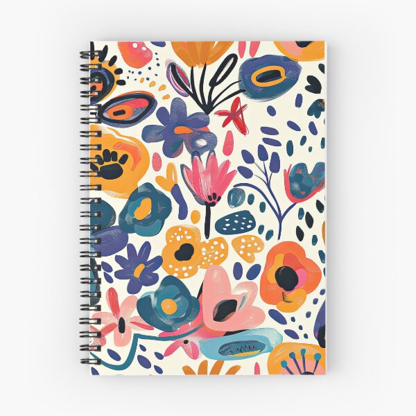 Item preview, Vibrant Abstract Floral Pattern – Colorful Modern Flower Art designed and sold by YourPrettyHome.