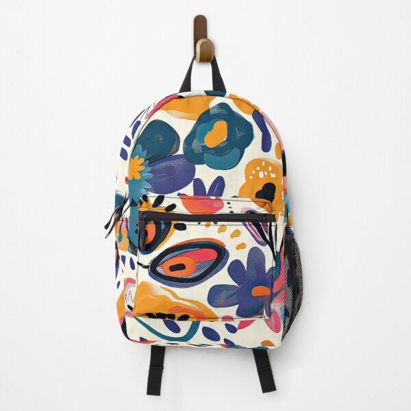 Item preview, Vibrant Abstract Floral Pattern – Colorful Modern Flower Art designed and sold by YourPrettyHome.