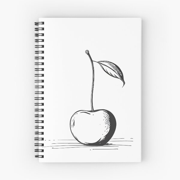 Item preview, Cherry Blossom Sketch - Line Art Design designed and sold by ShadowAndSlate.