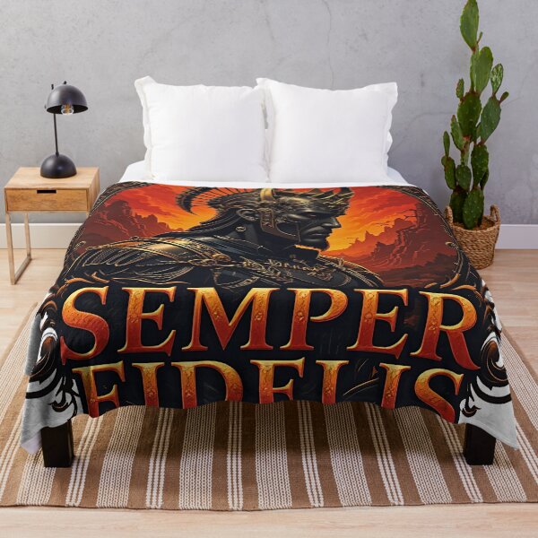 Item preview, Cyberpunk Warrior Gothic Art Semper Fidelis Poster designed and sold by BorgSpareParts.