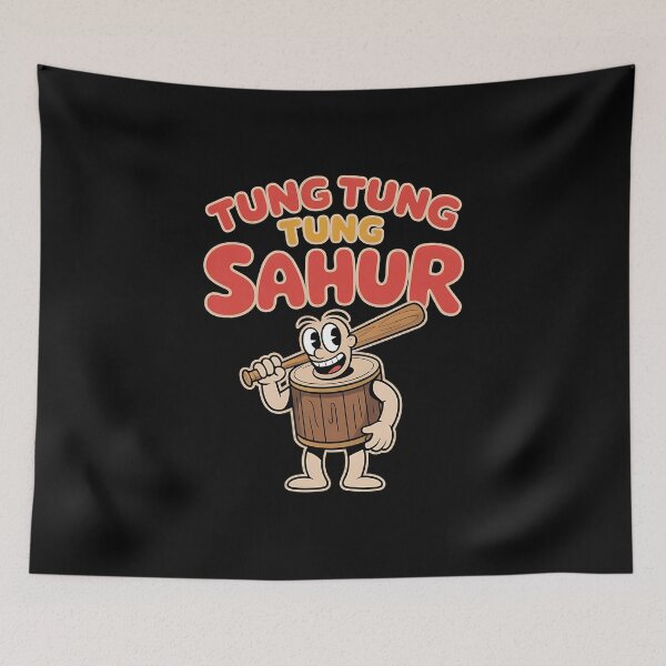 Item preview, Tung Tung Tung Sahur - The perfect funny gift for meme lovers, internet trend enthusiasts, and teens who enjoy viral, absurd style. designed and sold by ZyziowskyArt.