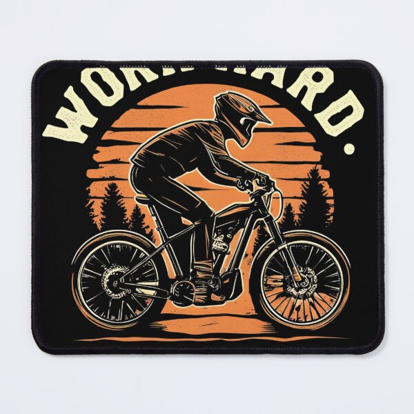 Item preview, Work hard ride hard designed and sold by whatthefoxsays.