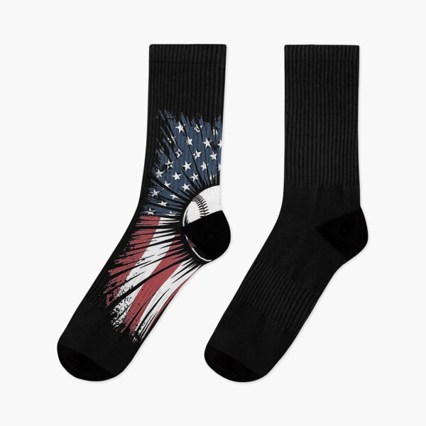 Item preview, Grunge American Flag Baseball Art – USA Sports Pride for Patriotic Fans designed and sold by love3617.