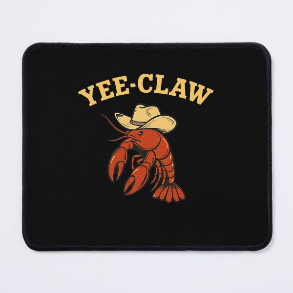 Item preview, YEE-CLAW Funny Cowboy Lobster Cartoon Design designed and sold by Abirtom.