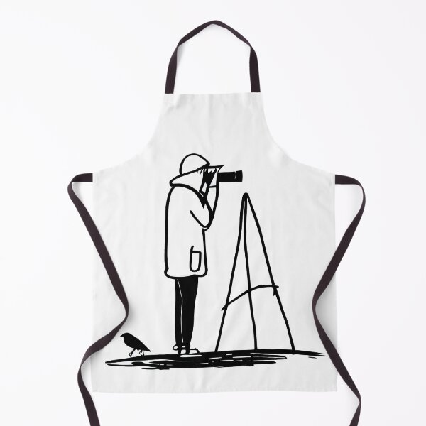Item preview, Bird Watching the Watcher - Line Art Design designed and sold by ShadowAndSlate.