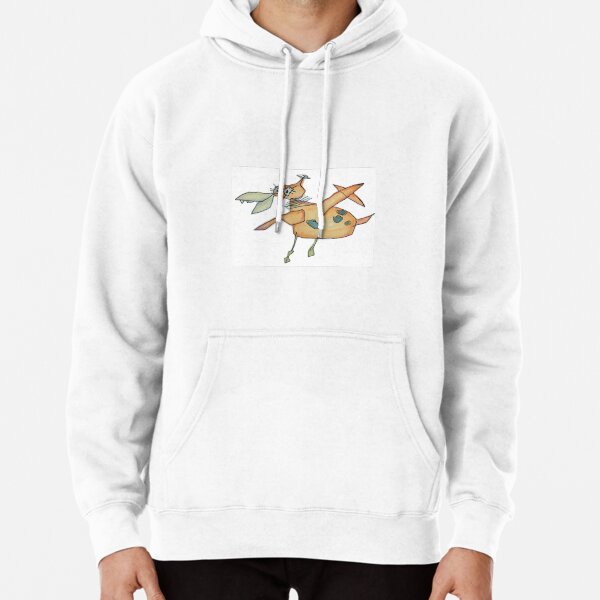 A pterodactyl from the toddler era Pullover Hoodie