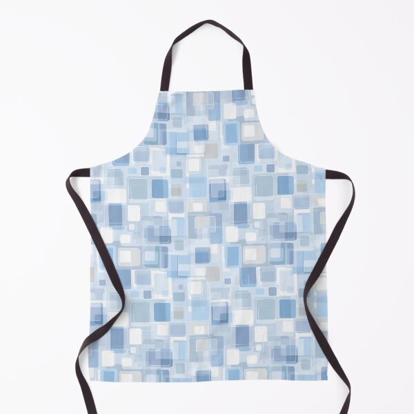 Item preview, Minimalist Blue Geometric Grid Seamless Pattern designed and sold by Moisky Patterns.