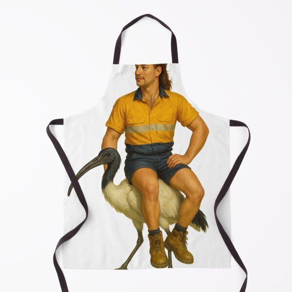 Item preview, Ibis Bin Chicken Mullet Tradie designed and sold by LeoDaVinki.