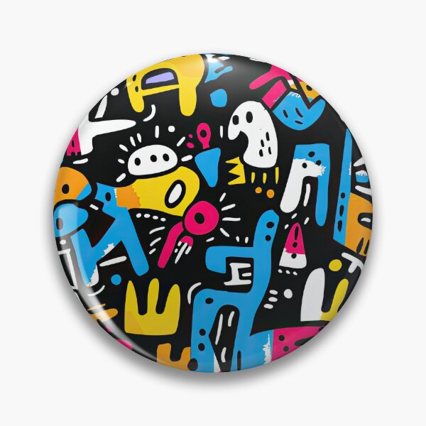 Item preview, Colorful Abstract Graffiti Pattern – Modern Urban Street Art designed and sold by YourPrettyHome.