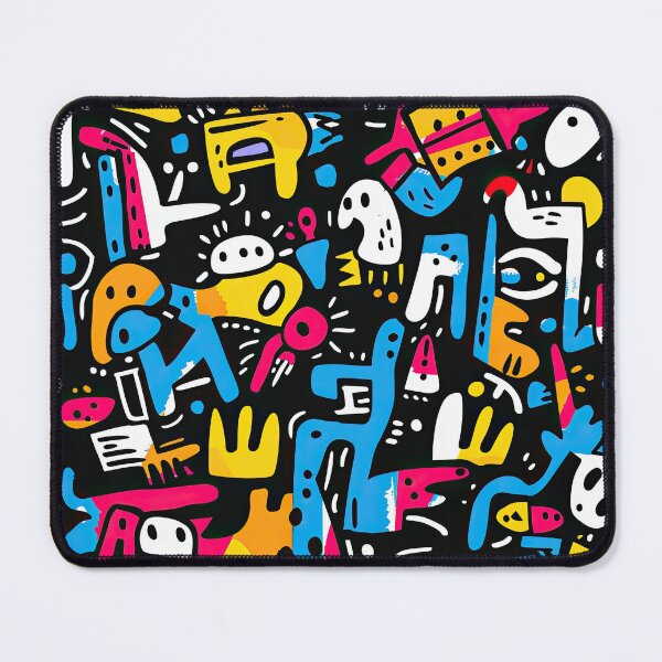 Item preview, Colorful Abstract Graffiti Pattern – Modern Urban Street Art designed and sold by YourPrettyHome.