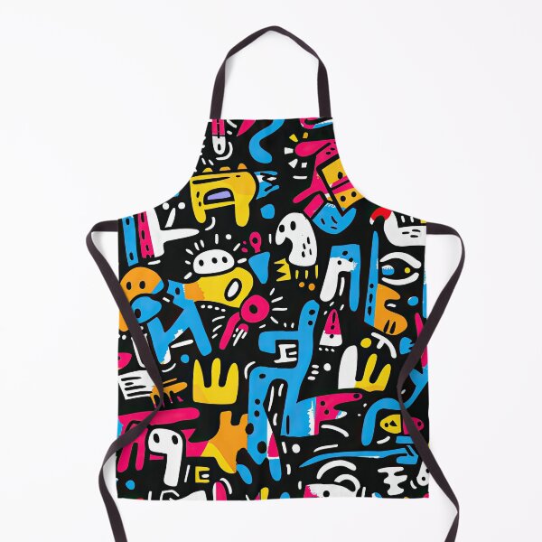 Item preview, Colorful Abstract Graffiti Pattern – Modern Urban Street Art designed and sold by YourPrettyHome.