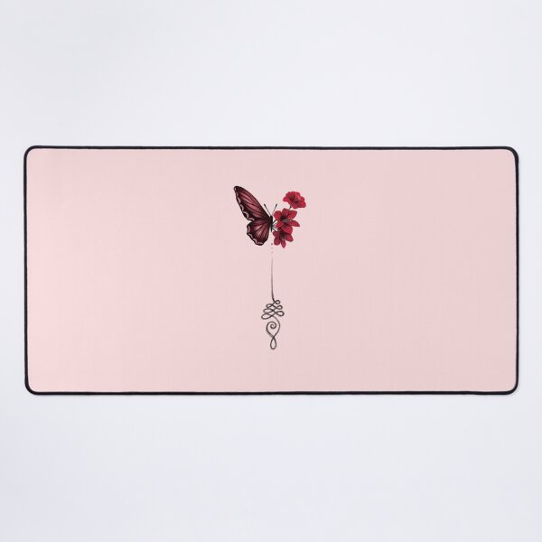 Item preview, Unalome, Amaryllis flowers and Butterfly designed and sold by Scarlet Swan.