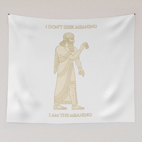 Item preview, I Am the Meaning | Ancient Anunnaki Wisdom designed and sold by NovaProArt.