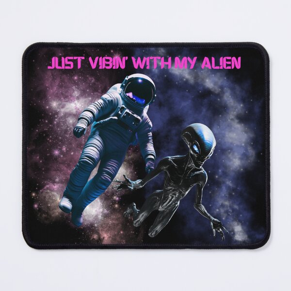 Item preview, Spaceman vibin with his alien designed and sold by MandySJ.