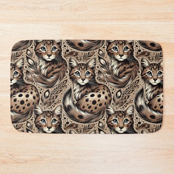 Item preview, Bengali cat, leopard cat, African feline designed and sold by Celedrine-art.