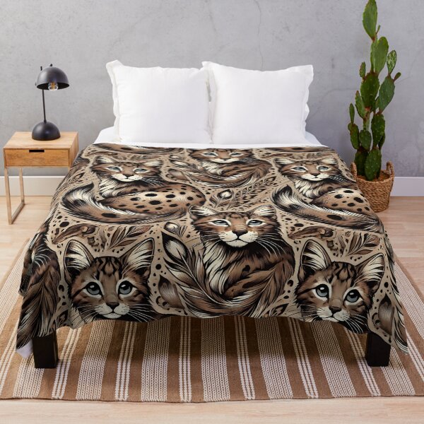 Artikelvorschau, Bengalkatze, Leopardenkatze, Afrikanische Katze entworfen und verkauft von Celedrine-art.