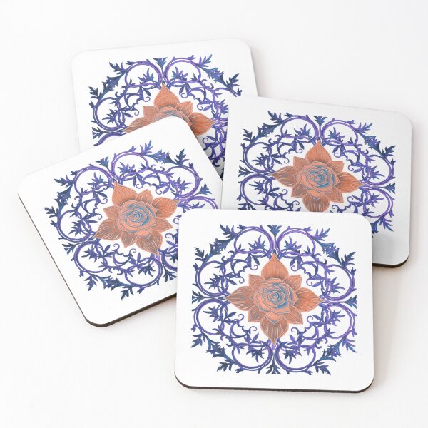 Item preview, Fassi Style Floral Design from Moroccan  designed and sold by ArtDesignTp.