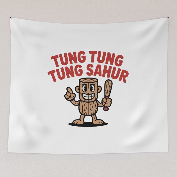 Item preview, Tung Tung Tung Sahur - The perfect funny gift for meme lovers, internet trend enthusiasts, and teens who enjoy viral, absurd style. designed and sold by ZyziowskyArt.