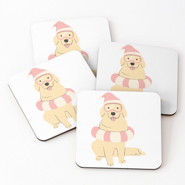 Item preview, Cute Dog in an Inner Tube designed and sold by Sunny Stickers & Stationery.