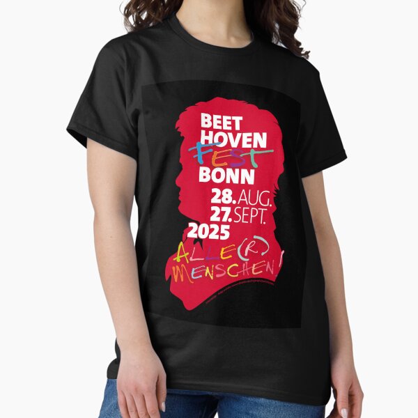 Ludwig van Beethoven - Festspiele Bonn - 28. August bis 27 September 2025 - black Classic T-Shirt