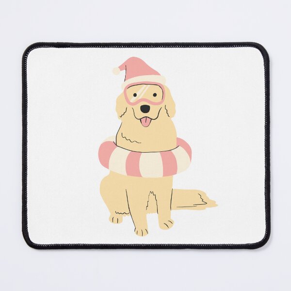 Item preview, Cute Dog in an Inner Tube designed and sold by Sunny Stickers & Stationery.