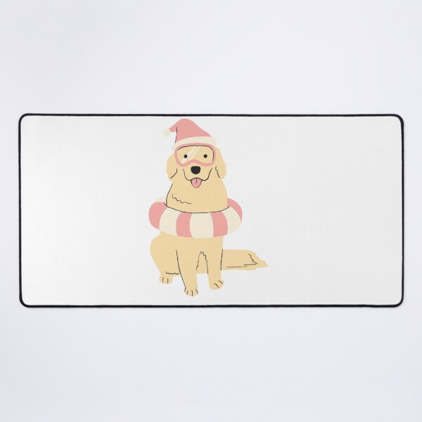 Item preview, Cute Dog in an Inner Tube designed and sold by Sunny Stickers & Stationery.