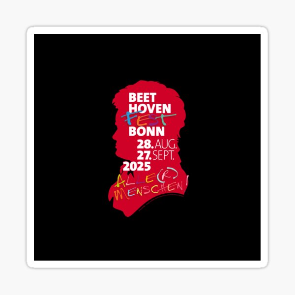 Item preview, Ludwig van Beethoven - Bonn Festival - 28 August to 27 September 2025 - black designed and sold by Brunhilde1001.