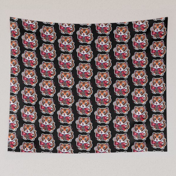 Item preview, Indochinese Tiger – Majestic Wildlife Art – Endangered Beauty designed and sold by EuropeanPrints.