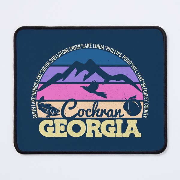 Item preview, Cochran Georgia Sunset Retro Vintage Local Pride Logo designed and sold by CRHPOD20.