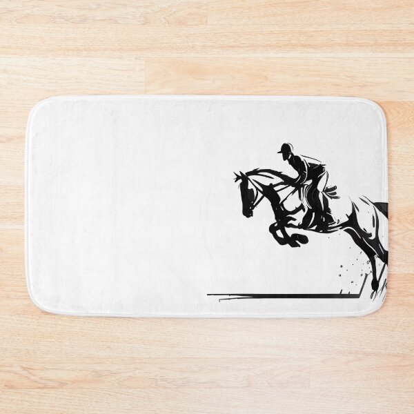 Item preview, Horse Jumper Leap - Line Art Grace designed and sold by ShadowAndSlate.