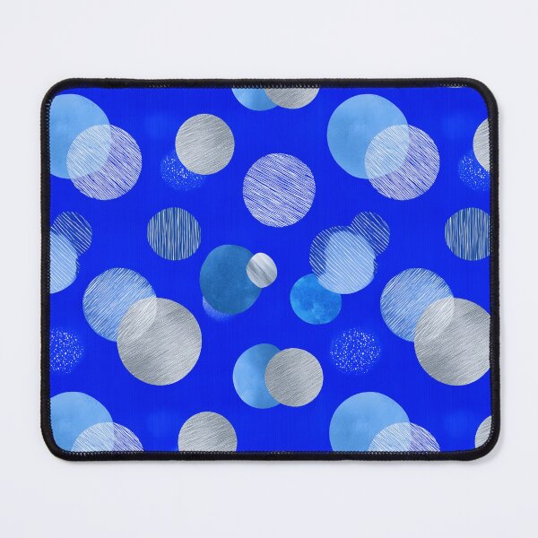 Item preview, Blue Galaxy Circles Abstract Seamless Pattern designed and sold by Moisky Patterns.