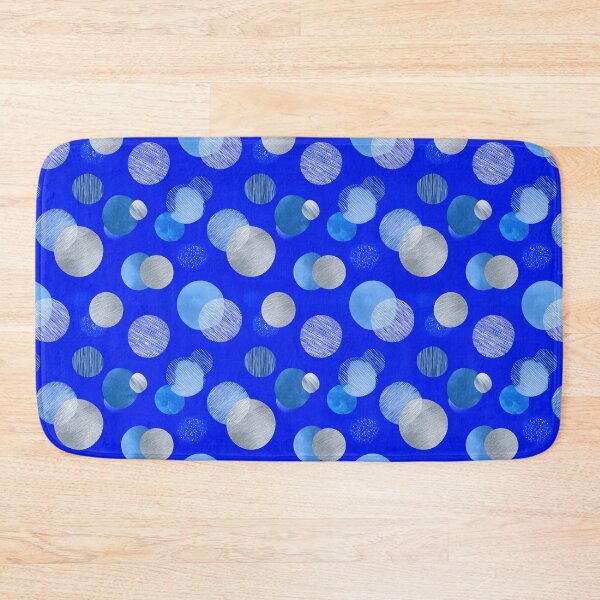 Item preview, Blue Galaxy Circles Abstract Seamless Pattern designed and sold by Moisky Patterns.