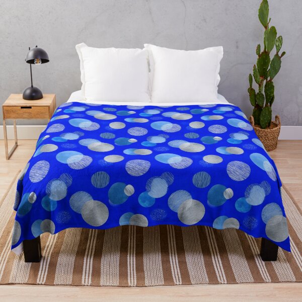 Item preview, Blue Galaxy Circles Abstract Seamless Pattern designed and sold by Moisky Patterns.