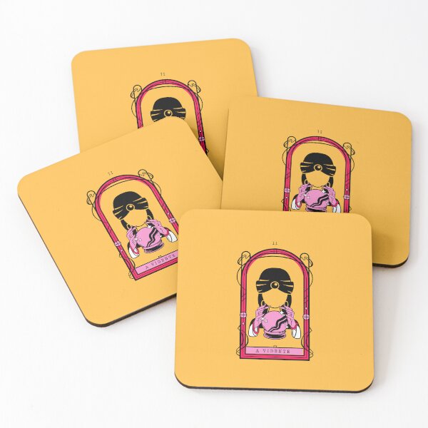 Item preview, The Fortune Teller Tarot Card Illustration designed and sold by DramaCatClub.