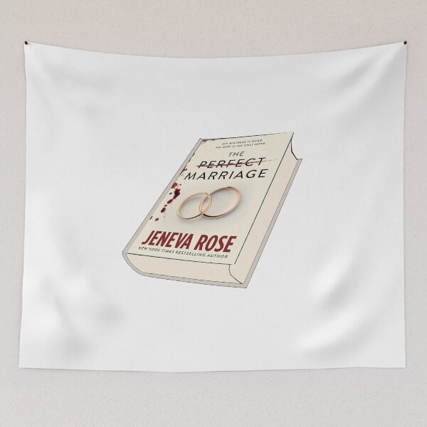 Item preview, Pegatina del libro "El matrimonio perfecto" de Jeneva Rose designed and sold by baranskini.