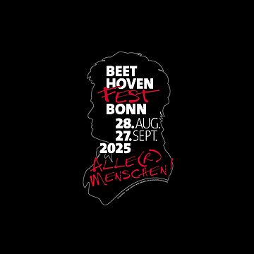 Vorschaubild zum Design Ludwig van Beethoven - Festspiele Bonn - 28. August bis 27 September 2025 - black/black von Brunhilde1001