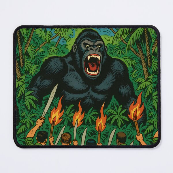 Item preview, Gorilla vs 100 men designed and sold by OlympicsMerch.