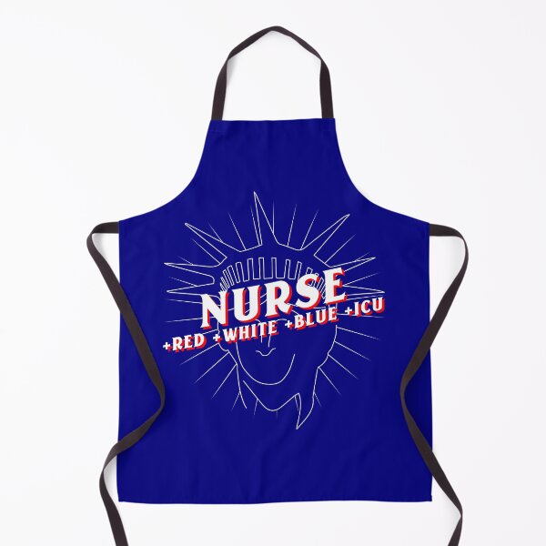 Item preview, Nurse Red White Blue ICU designed and sold by NANursing.