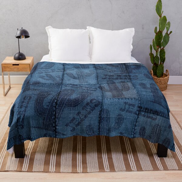 Item preview, Cowboy Pattern V34 Blue designed and sold by LuCancio23.