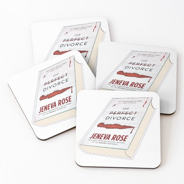 Item preview, Pegatina del libro "El divorcio perfecto" de Jeneva Rose designed and sold by baranskini.